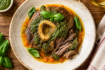 Osso Bucco with Basil Pesto
