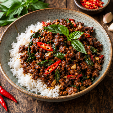 Thai Sticky Beef Mince Stir-Fry