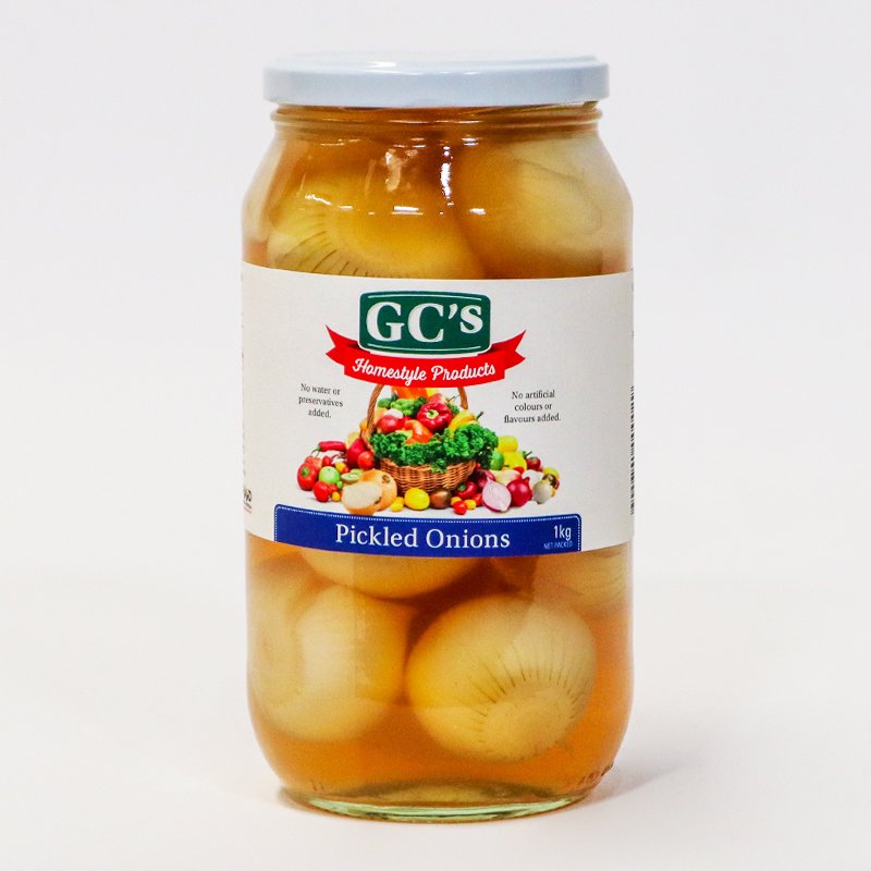 GC's Pickled Onions - Plain (500g) - Beta Coolalinga Butchers