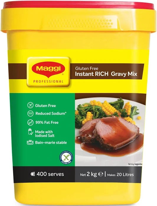Maggi Rich Gravy Mix (2kg Tub) - Beta Coolalinga Butchers
