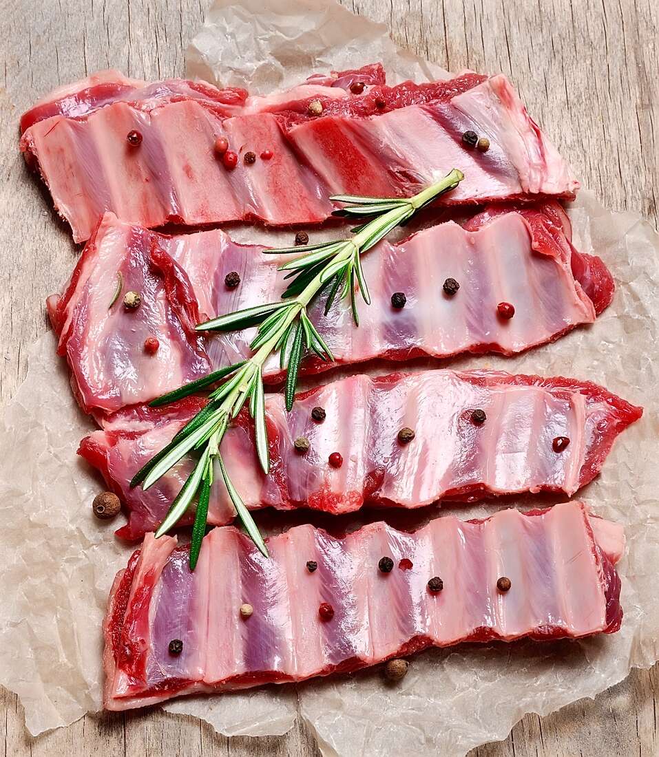 Lamb Seasoned Ribs - Beta Coolalinga Butchers